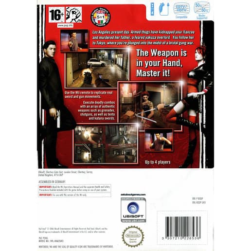 Red Steel Nintendo Wii (Begagnad)