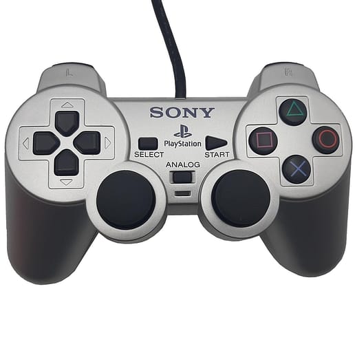 Handkontroll Original Silver Playstation 2