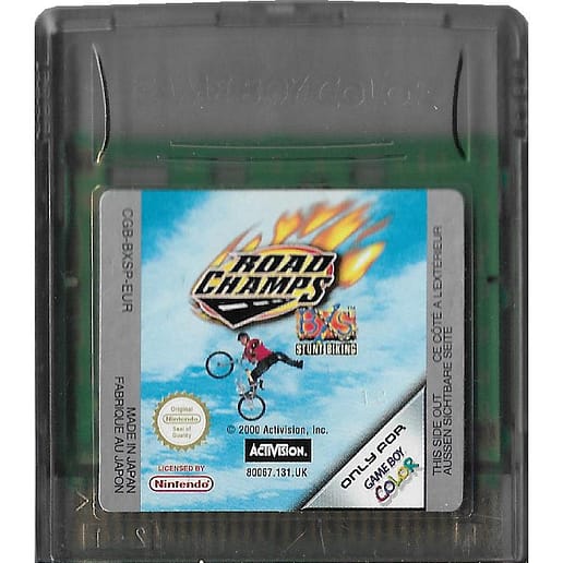 Road Champs BXS Stunt Biking Gameboy Color (Begagnad, Endast kassett)