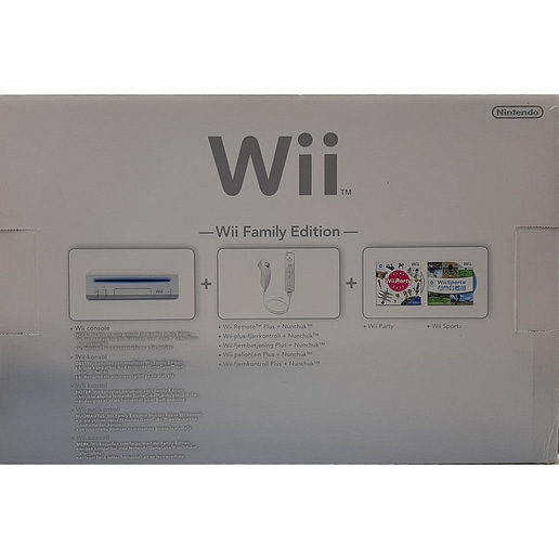 Basenhet Vit Nintendo Wii Family Edition