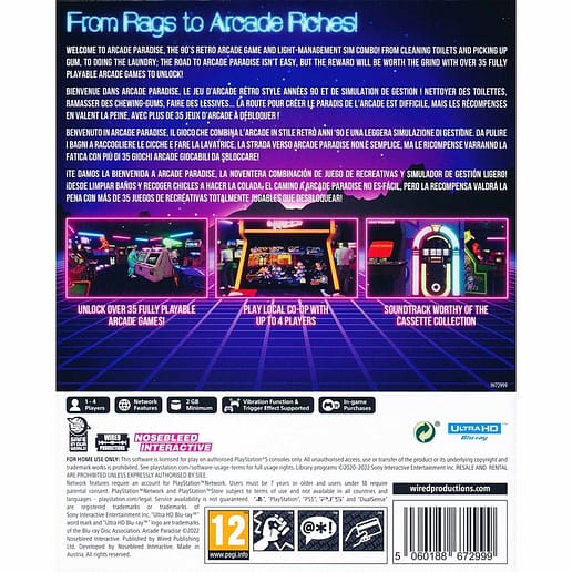 Arcade Paradise PS5