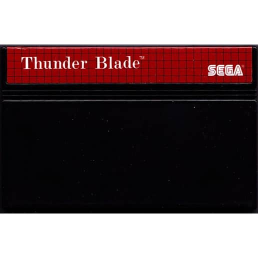 Thunder Blade Sega Mega System (Begagnad, Endast kassett)