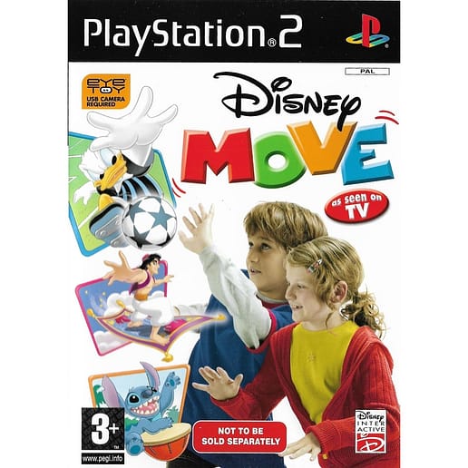 Disney Move Playstation 2 PS 2 (Begagnad)