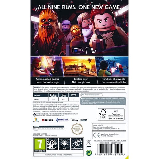 Lego Star Wars Skywalker Saga NS