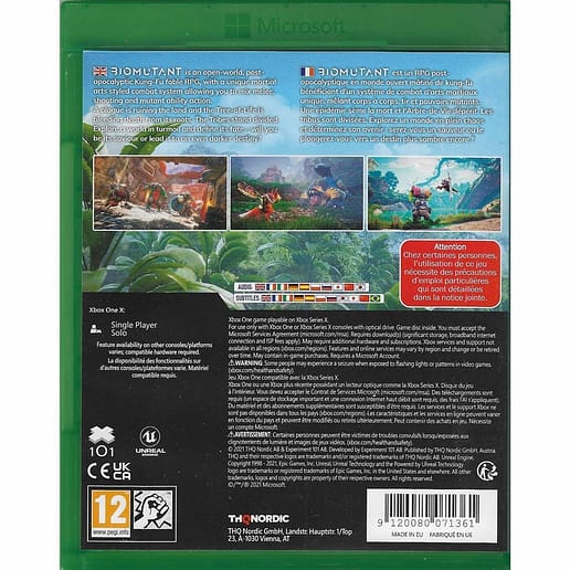 Biomutant Xbox One Xbox Series X (Begagnad)