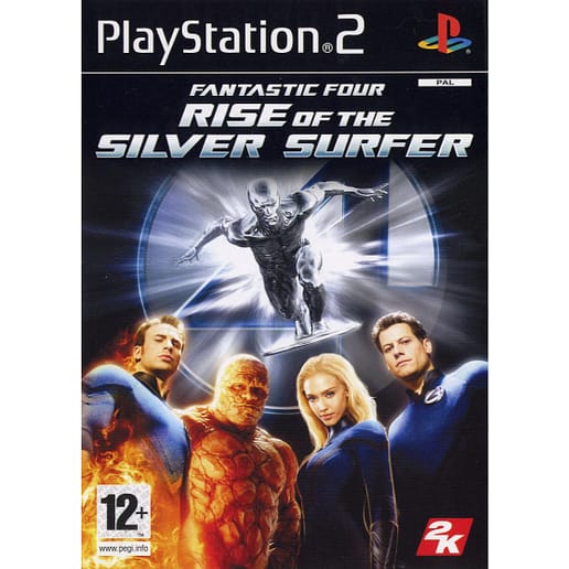 Fantastic Four Rise of the Silver Surfer Playstation 2 PS 2 (Begagnad)