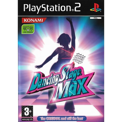 Dancing Stage Max Playstation 2 PS 2 (Begagnad)