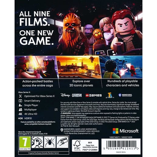 Lego Star Wars The Skywalker Saga Xbox One