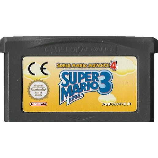 Super Mario Advance 4 Super Mario Bros 3 Gameboy Advance (Begagnad, Endast kassett)