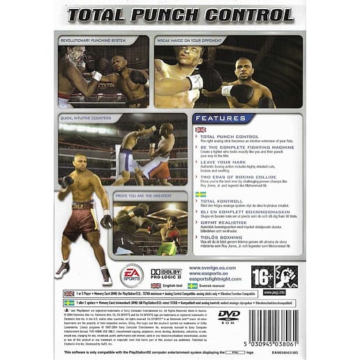 Fight Night 2004 Playstation 2 PS 2 (Begagnad)