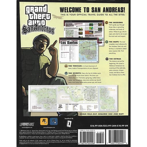 Grand Theft Auto San Andreas Signature Series Official Strategy Guide (Begagnad)