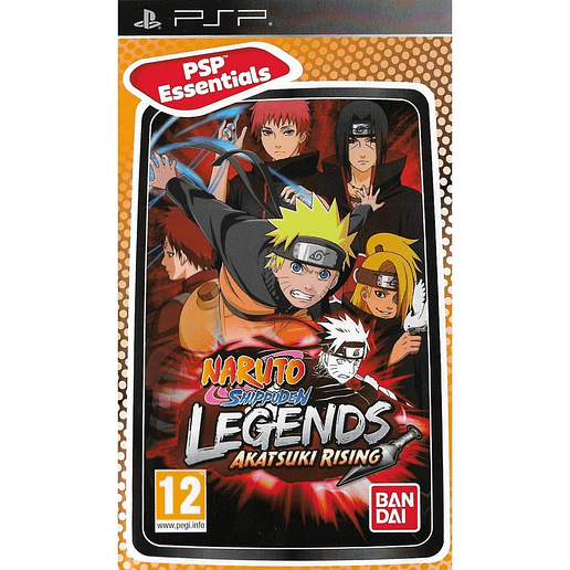 Naruto Shippuden Legends Akatsuki Rising Playstation Portable PSP (Begagnad)