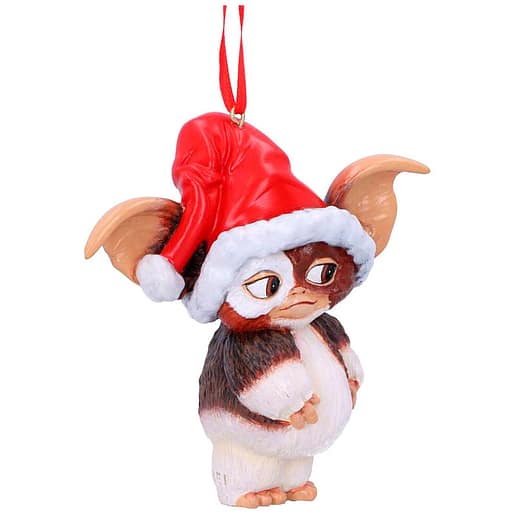 Gremlins Gizmo Santa hanging ornament