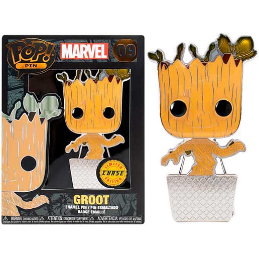 Marvel Guardians of the Galaxy Groot Large Ename POP Pin 10cm