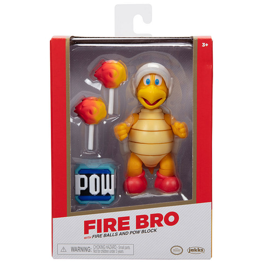 Super Mario Bros Fire Bro Gold figure 10cm