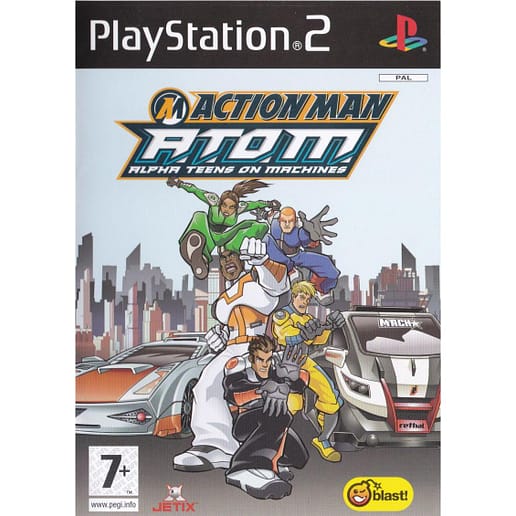Action Man ATOM Alpha Teens on Machines Playstation 2 PS 2 (Begagnad)