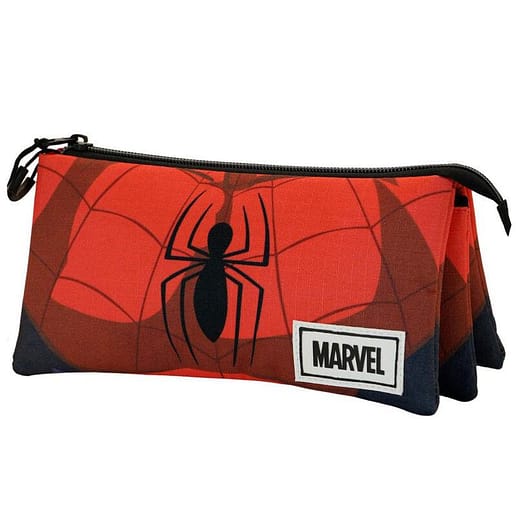 Marvel Spiderman Suit triple pencil case