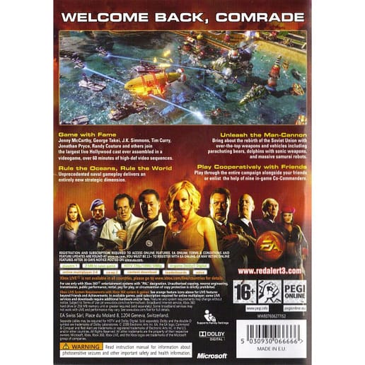 Command & Conquer Red Alert 3 Xbox 360 (Begagnad)