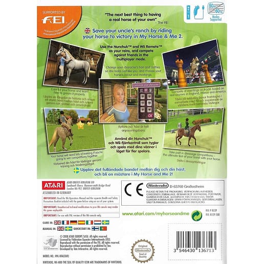 My Horse & Me 2 Nintendo Wii (Begagnad)