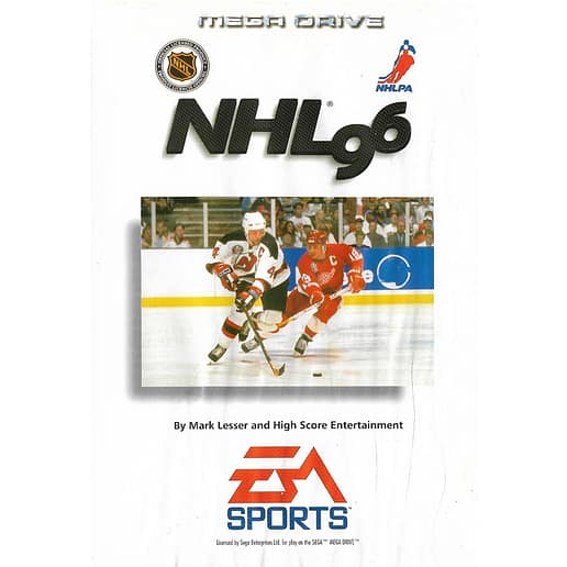 NHL 96 Sega Mega Drive