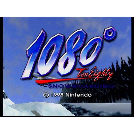 1080 Snowboarding Nintendo 64