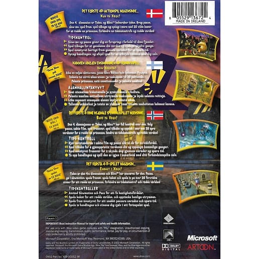 Blinx the Time Sweeper Xbox (Begagnad)
