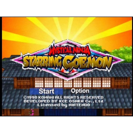 Mystical Ninja Starring Goemon Nintendo 64