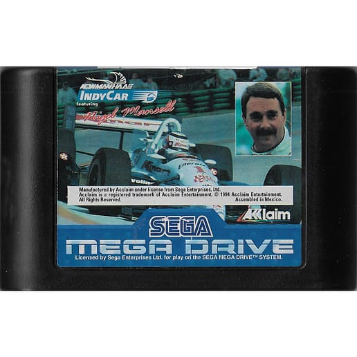 Newman Haas IndyCar featuring Nigel Mansell Sega Mega Drive (Begagnad, Endast kassett)