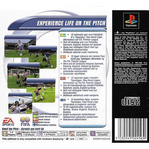 FIFA 2001 Playstation 1 PS1 (Begagnad)
