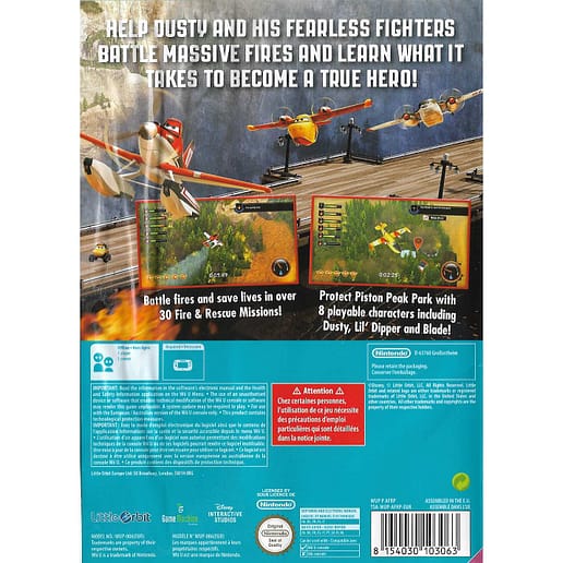 Planes Fire & Rescue Nintendo Wii U (Begagnad)