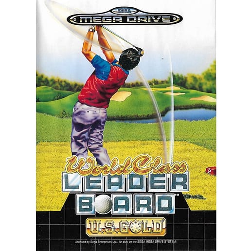 World Class Leader Board Sega Mega Drive