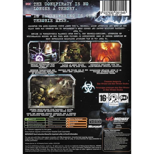 Area 51 Xbox (Begagnad)