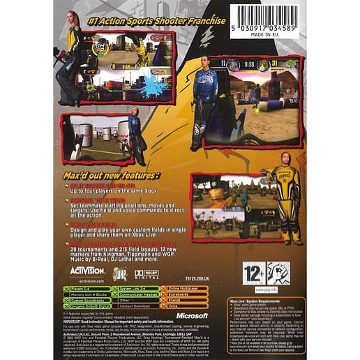 Greg Hastings Tournament Paintball Maxd Xbox (Begagnad)