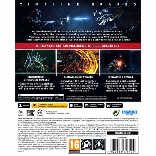 Dolmen Day One Edition Playstation 5