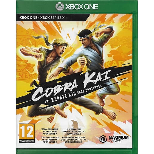 Cobra Kai The Karate Kid Saga Continues Xbox One Xbox Series X (Begagnad)