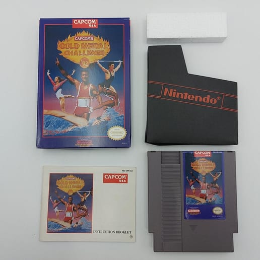 Gold Medal Challenge 92 Nintendo NES (NTSC-U)