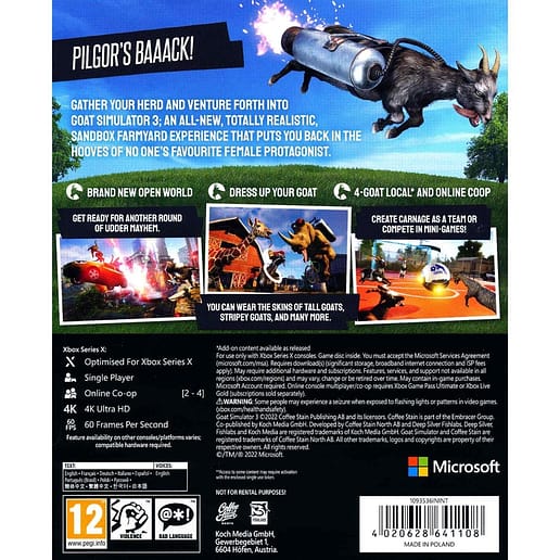 Goat Simulator 3 Pre-Udder Edition Xbox Series X