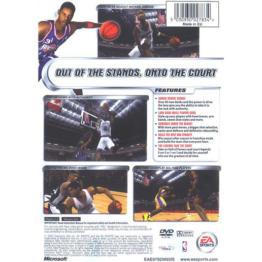 NBA Live 2002 Xbox (Begagnad)