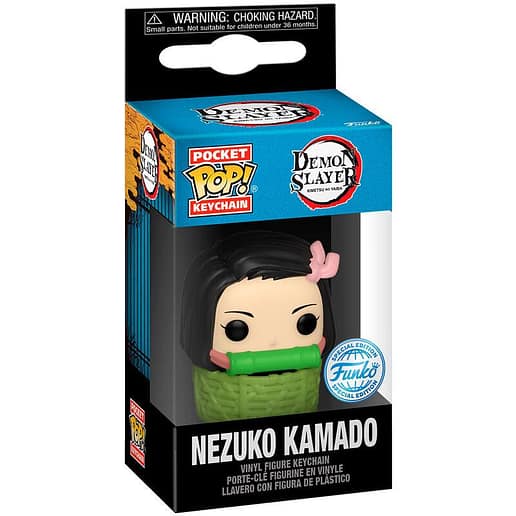 Pocket POP Keychain Demon Slayer Kimetsu no yaiba Nezuko Kamado Exclusive