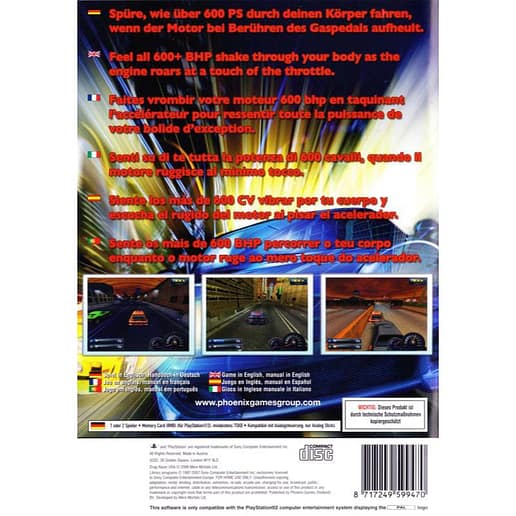 Drag Racer USA Playstation 2 PS2 (Begagnad)