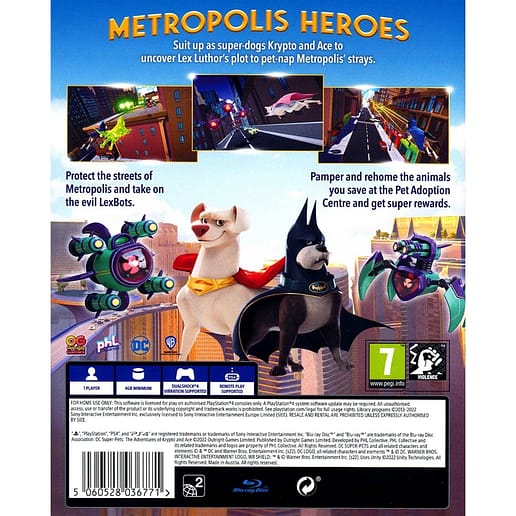 DC League Super Pets Adv. KryptoPS4