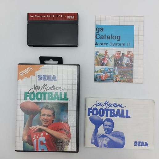 Joe Montana Football Sega Master System