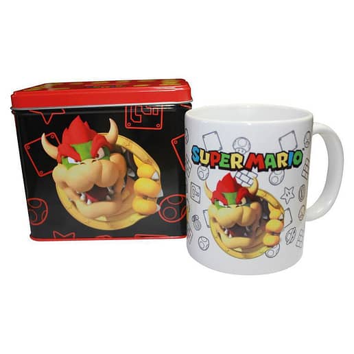 Nintendo Super Mario Bros Bowser Mug + Money box set