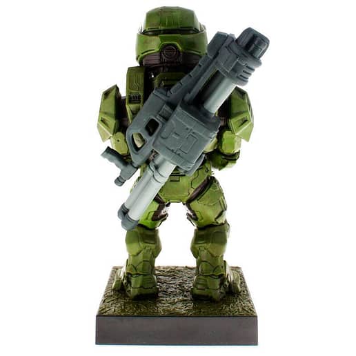 Halo Infinite Master Chief figure clamping bracket Cable guy with light 21cm
