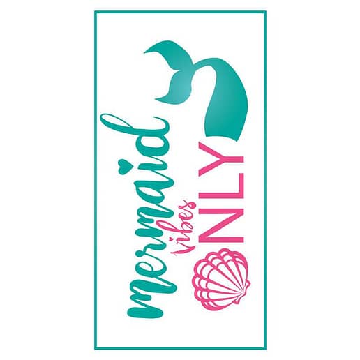 Mermaid Vibes Badlakan Microfiber