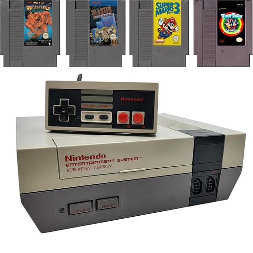 Nintendo NES 8-bit Basenhet (2:a sortering)