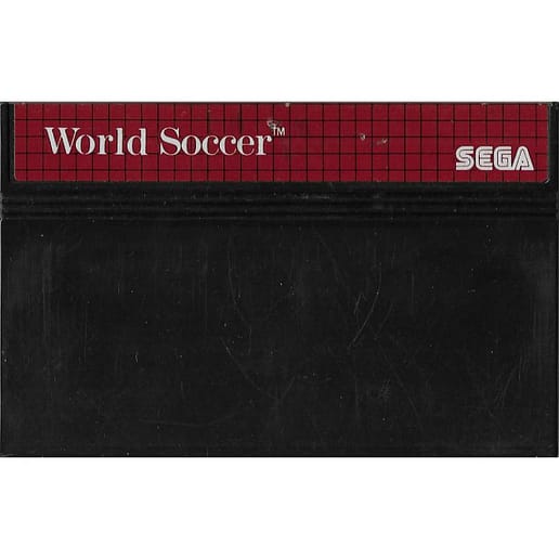World Soccer Sega Master System (Begagnad, Endast kassett)