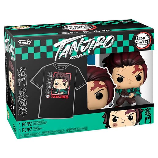 Set POP & Tee Demon Slayer Kitmesu no Yaiba Tanjiro (Small)