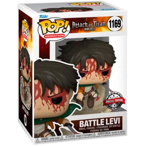 POP figur Attack on Tital Battle Levi Exclusive