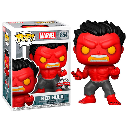 POP figur Marvel Red Hulk Exclusive
